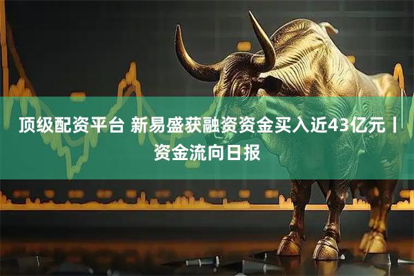 顶级配资平台 新易盛获融资资金买入近43亿元丨资金流向日报